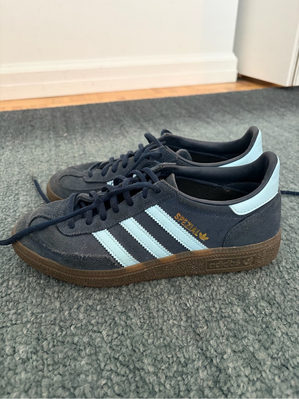 Adidas Spezial Navy & Light Blue Suede Sneakers